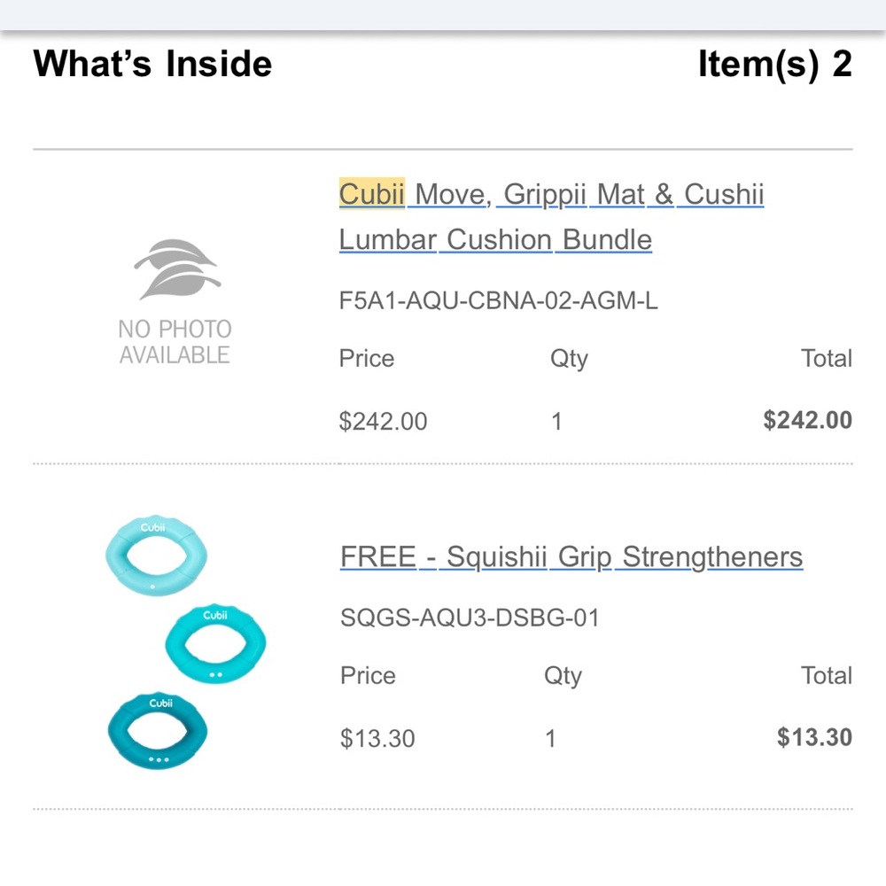Cubii Move Seated Elliptical - nwt - Picture 3 of 4